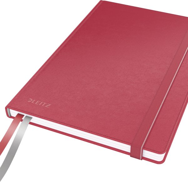 LEITZ Notizbuch Complete A5 44770025 kariert rot