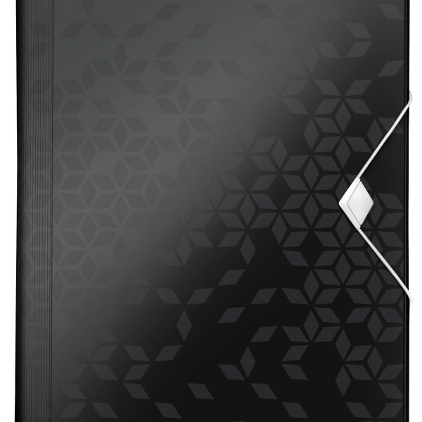 LEITZ Projektmappe WOW A4 4589-00-95 schwarz 5 Fächer