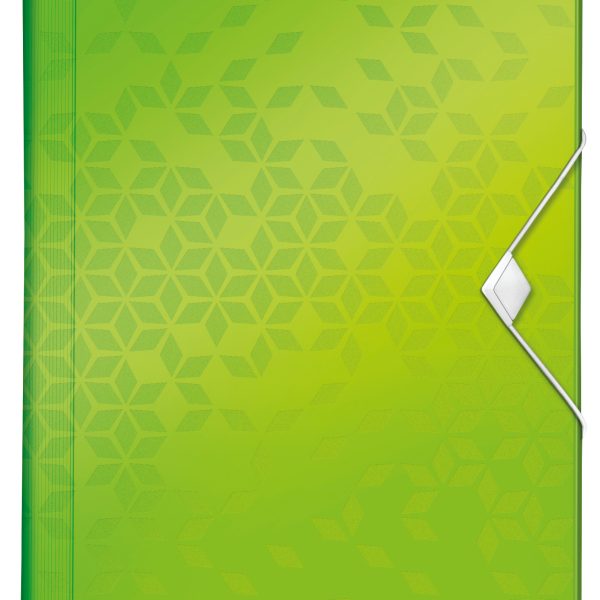 LEITZ Projektmappe WOW A4 45890054 grün 5 Fächer