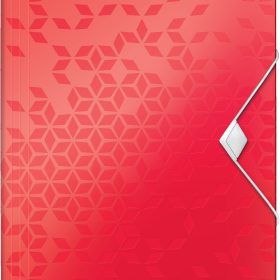 LEITZ Gummibandmappe WOW A4 4599-00-26 rot für 150 Blatt