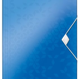 LEITZ Gummibandmappe WOW A4 45990036 blau für 150 Blatt
