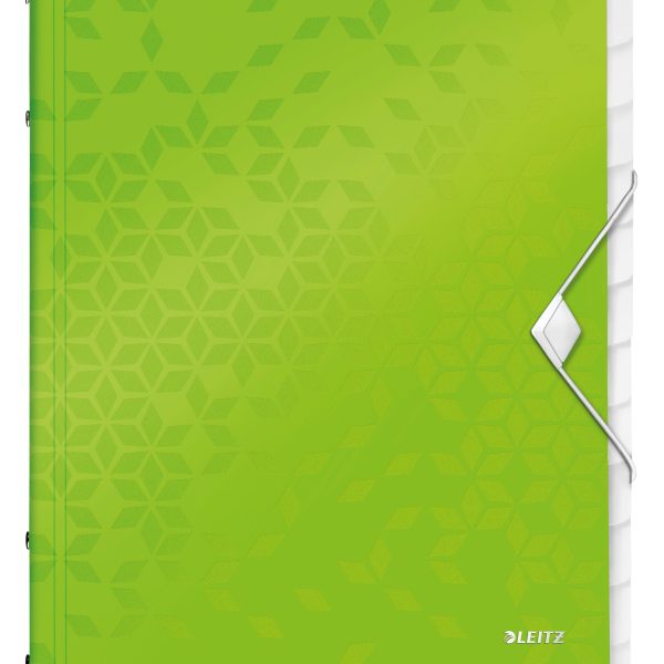 LEITZ Ordnungsmappe WOW PP A4 46340054 grün 12-teilig