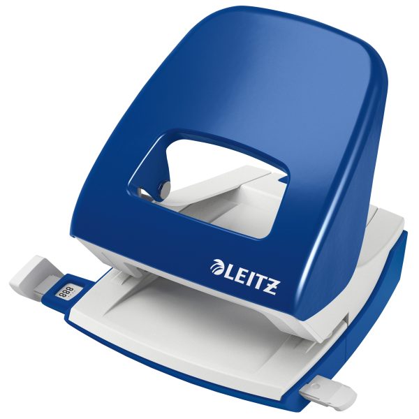 LEITZ Bürolocher NewNeXXt 5.5mm 50080035 blau f. 30 Blatt