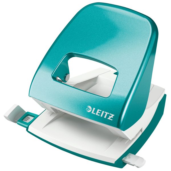 LEITZ Bürolocher NeXXt WOW 5008 50082051 eisblau 30 Blatt
