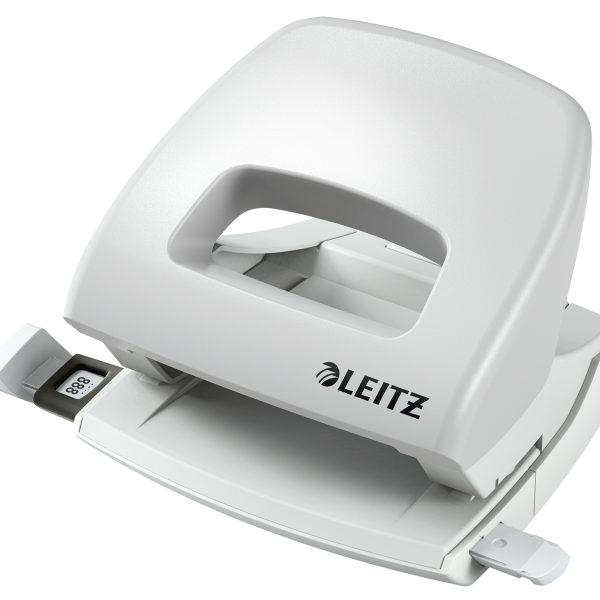 LEITZ Bürolocher NewNeXXt 1.6mm 50380085 grau 16 Blatt