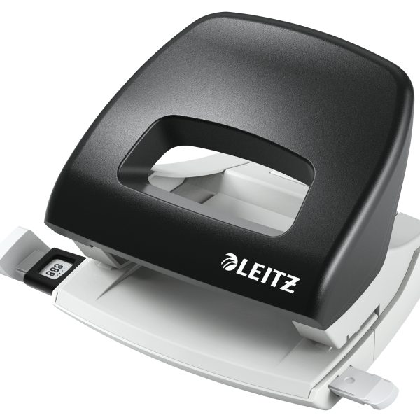 LEITZ Bürolocher NewNeXXt 1.6mm 50380095 schwarz f. 16 Blatt