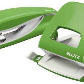 LEITZ Locher/Hefter WOW 5095 5095-10-54 grün, Bundle 30 Blatt