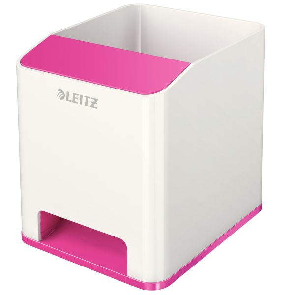LEITZ Sound Stifteköcher WOW 53631023 pink
