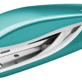 LEITZ Mini-Heftgerät NeXXt WOW 5528 55281051 eisblau 10 Blatt