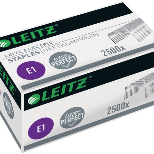 LEITZ Heftklammern e1 4mm 5568-00-00 verzinkt 2500 Stück