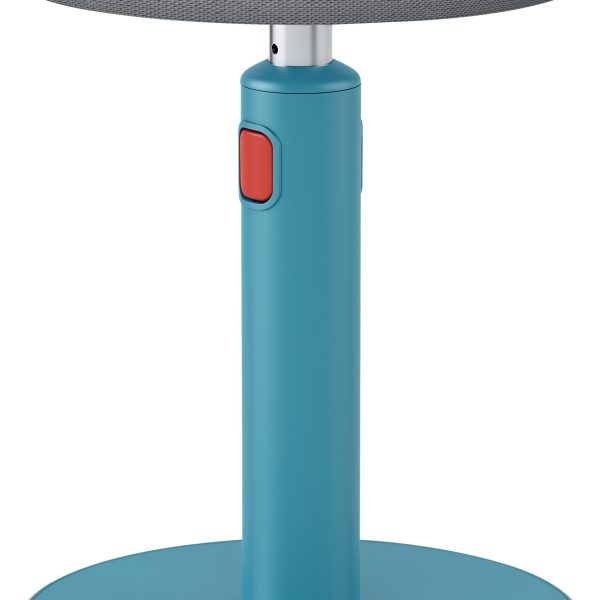LEITZ Sitz/- Stehhocker Cosy 6518-00-61 blau Sitzhöhe 46-79 cm 1 Stk
