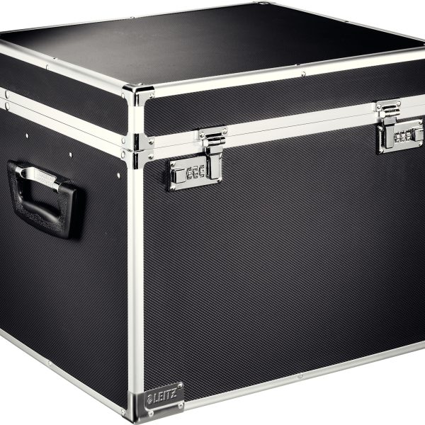 LEITZ Hängemappenbox 6714-00-95 39.8x34.5x37.5cm, schwarz/ch.