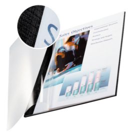 LEITZ Buchbindemappe 7mm A4 73990095 schwarz 10 Stück
