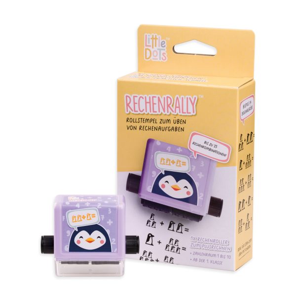 LITTLE DOTS Rechenrally Rollstempel 160ROLLSTEMP Plus Rechnen, Symbole
