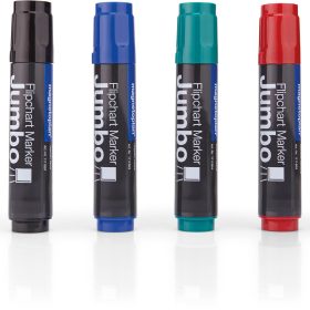 MAGNETOPLAN Flipchart Marker Jumbo 1111505 ass. 4 Stück