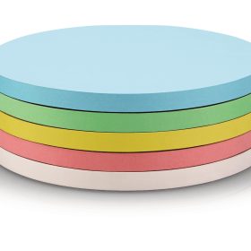 MAGNETOPLAN Moderationskarten rund 140mm 111151790 5-farbig ass. 250 Stück