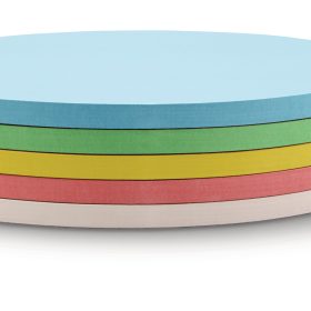 MAGNETOPLAN Moderationskarten oval 11x19cm 111151990 5-farbig ass. 250 Stück
