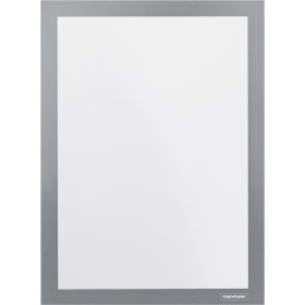 MAGNETOPLAN Magnetrahmen A4 1131901 selbstklebend, grau 2 Stk.