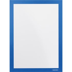 MAGNETOPLAN Magnetrahmen A4 1131903 selbstklebend, blau 2 Stk.