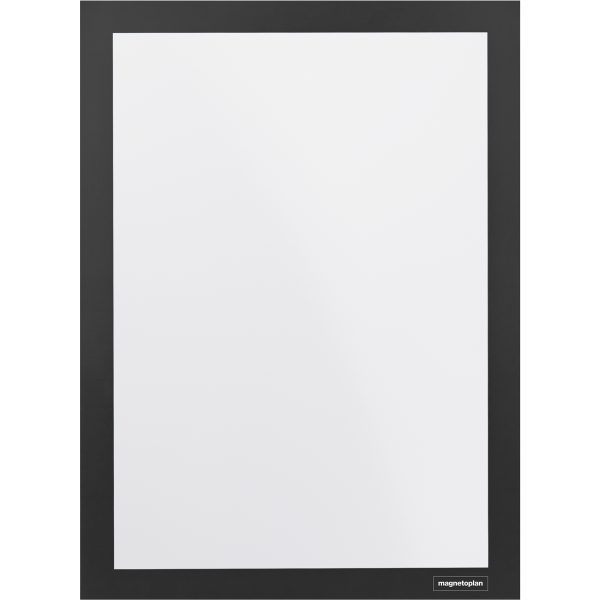 MAGNETOPLAN Magnetrahmen A4 1131912 selbstklebend, schwarz 2 Stk.