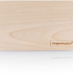 MAGNETOPLAN Magnetischer Stifthalter 1228749 Wood Series,Birke für 4 Marker