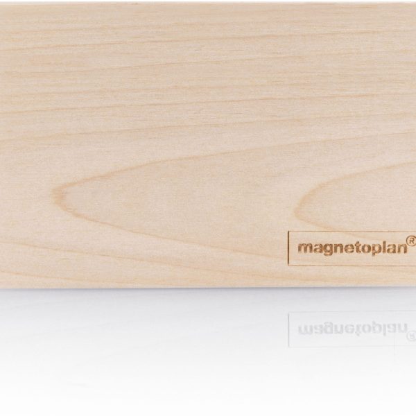 MAGNETOPLAN Magnetischer Stifthalter 1228749 Wood Series,Birke für 4 Marker