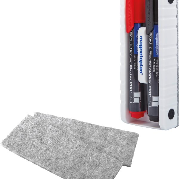 MAGNETOPLAN Tafellöscher 12290 inkl. 2 Marker, magnetisch