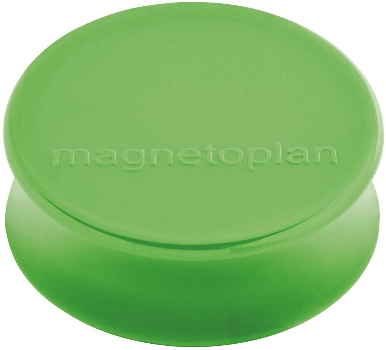 MAGNETOPLAN-16650105-4013695045092 MAGNETOPLAN Magnet Ergo Large 10Stk. 16650105 maigrün 34x17.5mm – Hochwertig & günstig bei ShopDeca
