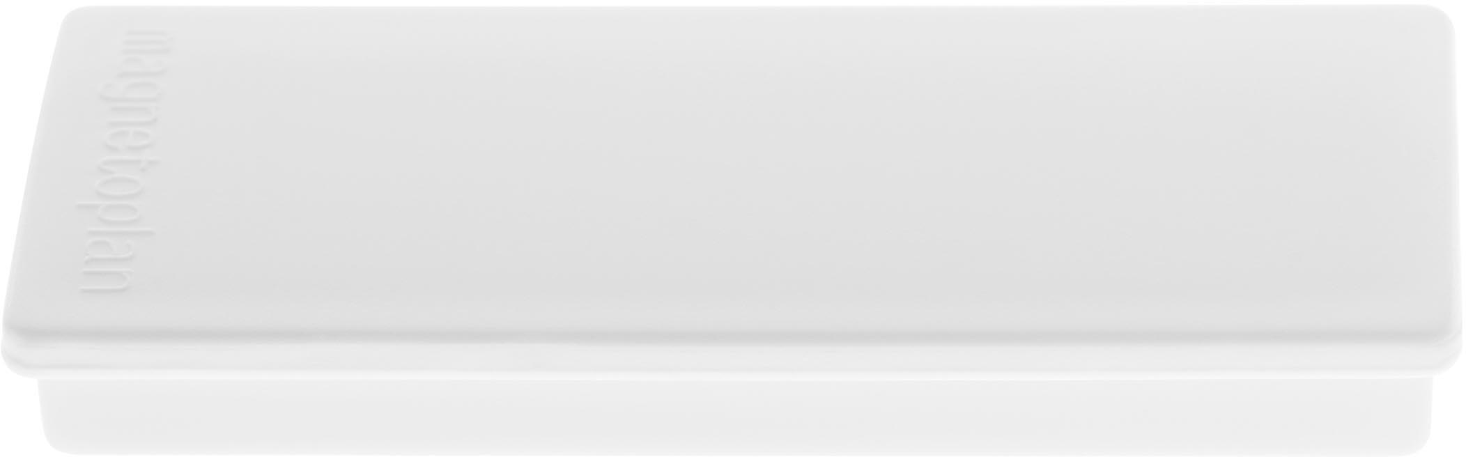 MAGNETOPLAN-1665100-4013695011134 MAGNETOPLAN Rechteck-Magnethalter 1665100 weiss 10 Stk. – Hochwertig & günstig bei ShopDeca