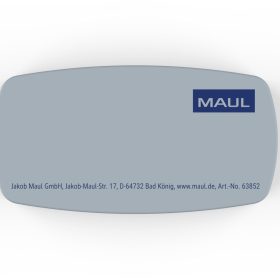 MAUL Tafelwischer Filz cleany 1.04 grau, 11.5x6 cm