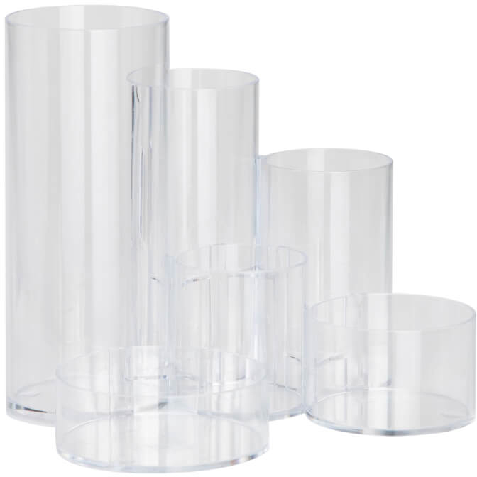 MAUL-1.28-4002390077149 MAUL Stifteköcher MAULdeskbox 1.28 transparent – Hochwertig & günstig bei ShopDeca