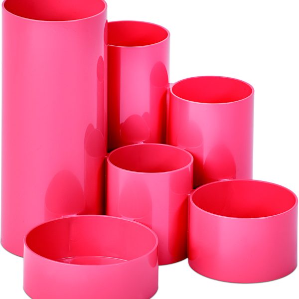 MAUL Stifteköcher MAULtubo 1.28 6 Röhren, touch of rose