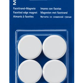 MAUL Magnete 30mm 2.13 weiss 4 Stück