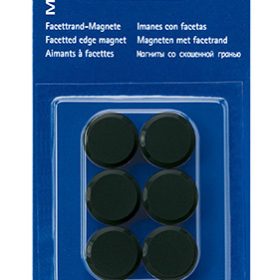 MAUL Magnete 20mm 2.34 schwarz 6 Stück