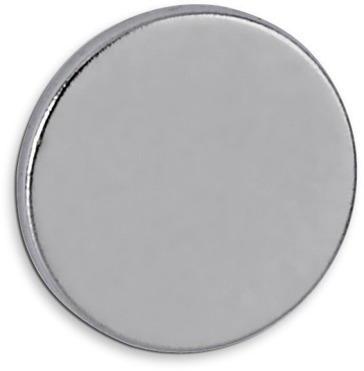 MAUL Neodym-Magnet 10x1mm 2.82 0,5kg Haftkraft, 10 St./Set