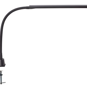 MAUL LED-Tischleuchte MAULpirro 27.70 schwarz, dimmbar, Klemmfuss