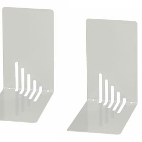 MAUL Buchstütze schmal 4.05 grau 2 Stück