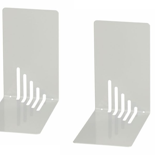 MAUL Buchstütze schmal 4.05 grau 2 Stück