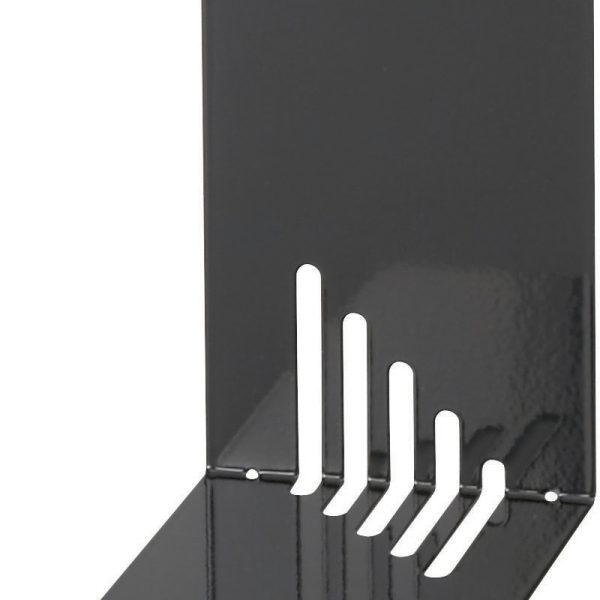 MAUL Bücherstützen 14x8,5x14cm 4.05 schwarz, Metall 2 Stück