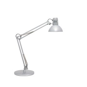 MAUL Tischleuchte MAULstudy 40.00 silber, E27