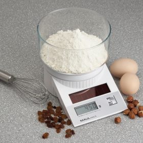 MAUL Briefwaage MAULtronic S 2000g 42.10 0,5g-100g/1g-100-2000g weiss