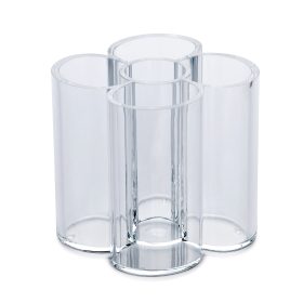 MAUL Stifteköcher Acryl 5.80 glasklar 5 Fächer