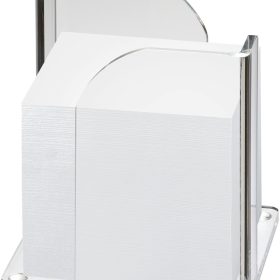 MAUL Zettelbox Acryl 102x109x102mm 5.95 glasklar, ohne Zettel