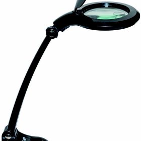 MAUL LED-Lupenleuchte 55.30 MAULiris, dimmbar, schwarz