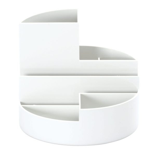 MAUL Stifteköcher Recycle 6.35 6 Fächer, weiss