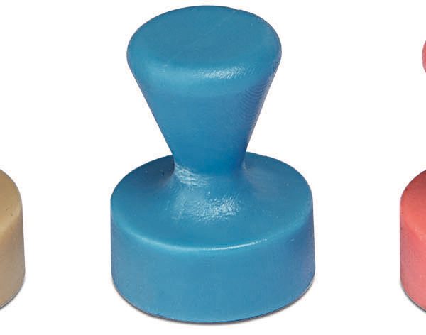 MAUL Kegelmagnet Neodym 12x16mm 7.25 Kegel, ass., 1.5kg 10 Stück