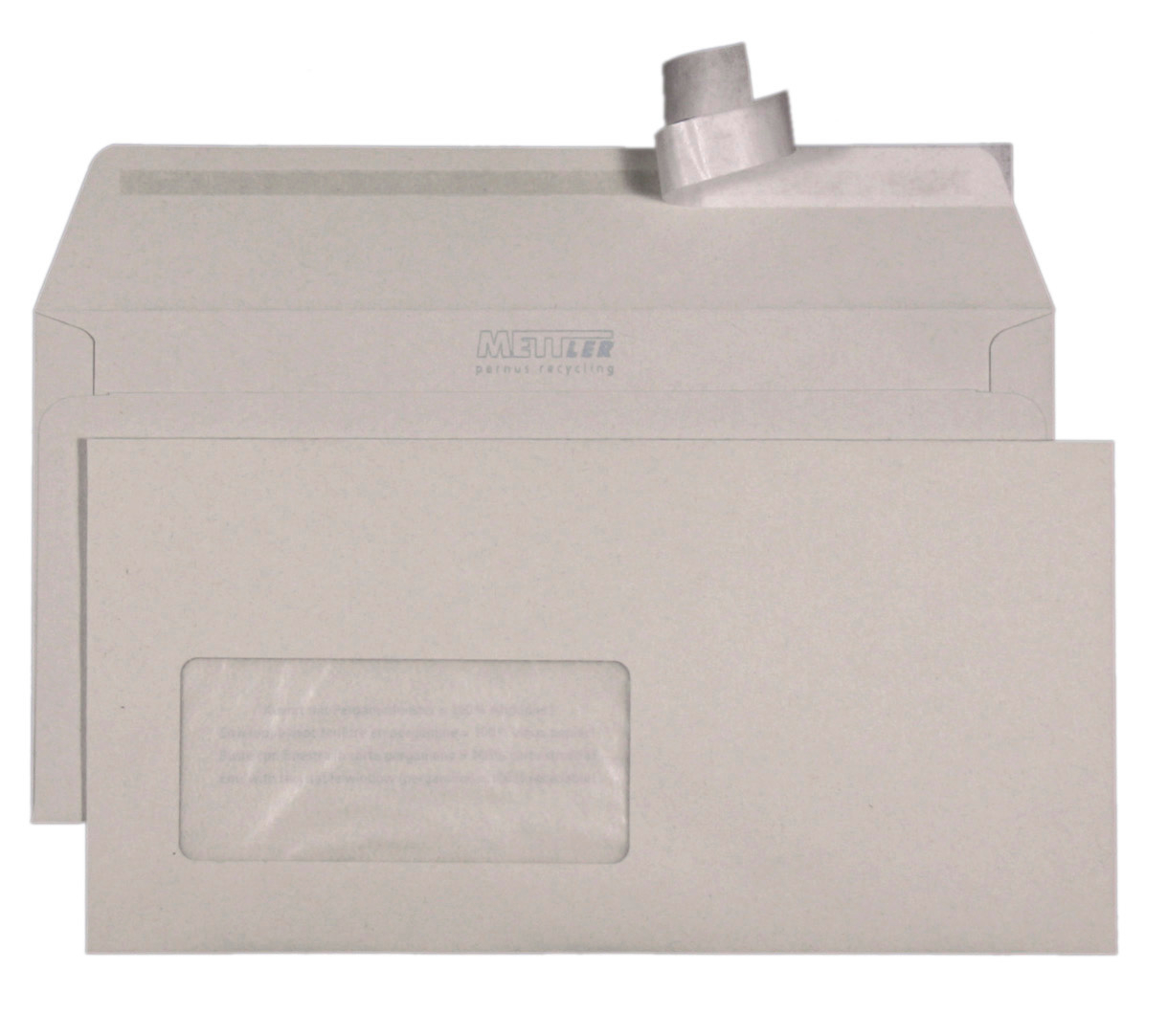 METTLER-7045-7640126061016 METTLER Couvert Fenster links C5/6 7045 100g, recycling 500 Stk. – Hochwertig & günstig bei ShopDeca