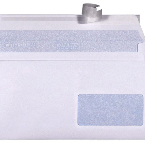 METTLER Couvert Fenster rechts C5/6 7064-LASER 100g, ultraweiss 500 Stk.