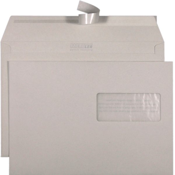 METTLER Couvert Fenster rechts C5 8048 100g, recycling 500 Stk.