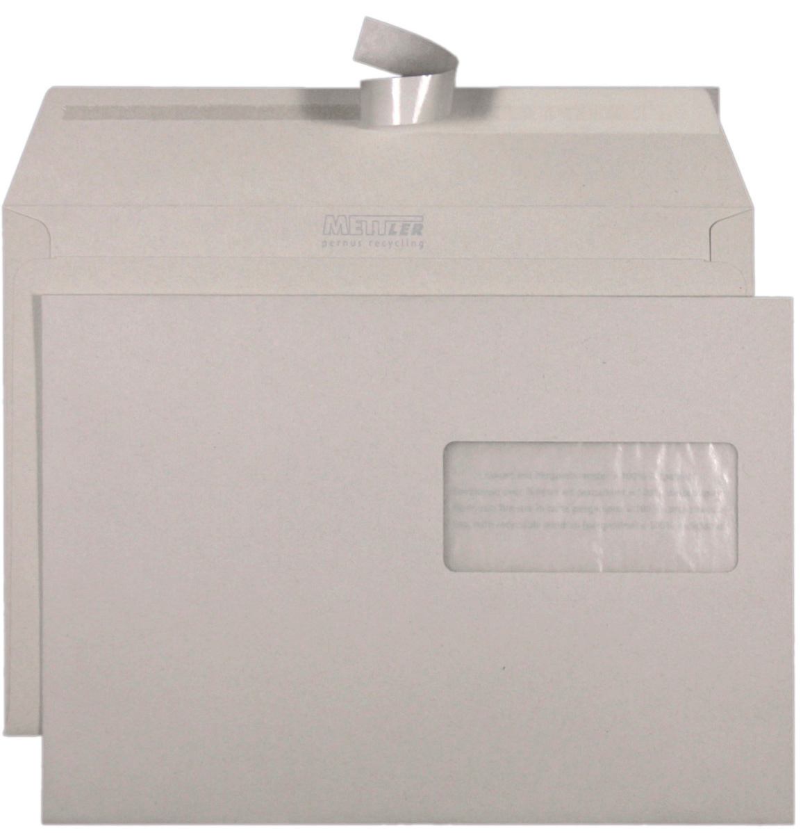 METTLER-8048-7640126061078 METTLER Couvert Fenster rechts C5 8048 100g, recycling 500 Stk. – Hochwertig & günstig bei ShopDeca
